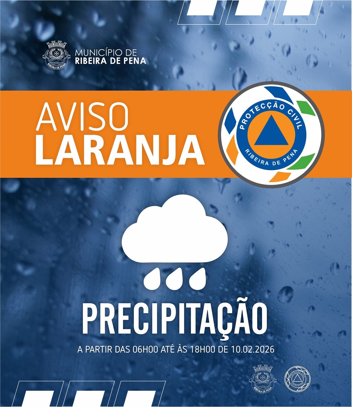 Infografia aviso laranja 